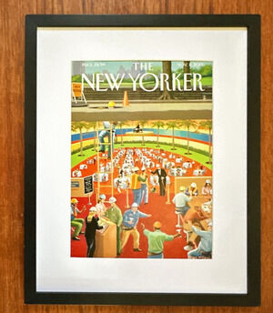 Framed 2019 The New Yorker November 11 McCall "Down the Hatch"